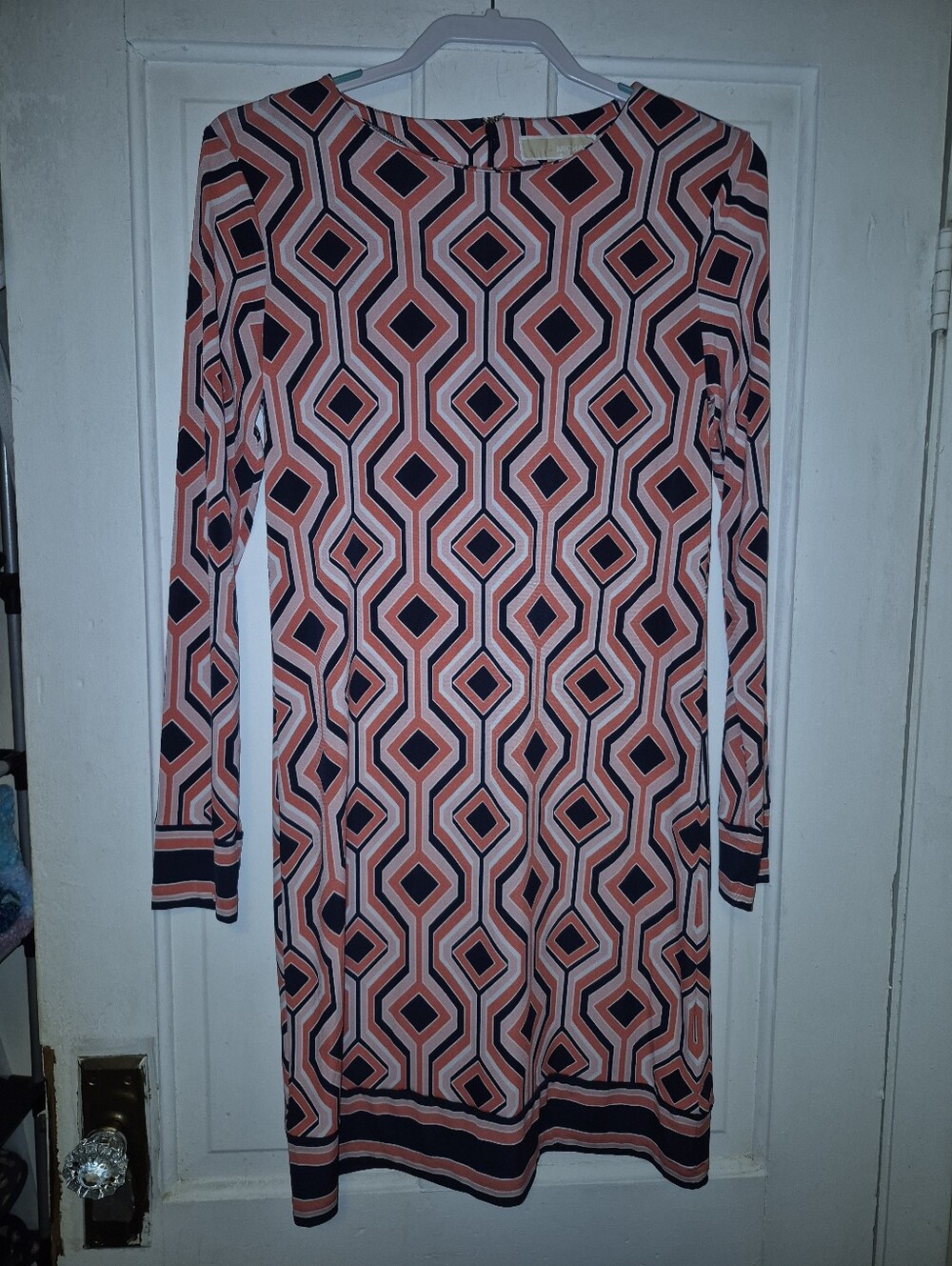 Michael Kors geometric jersey dress